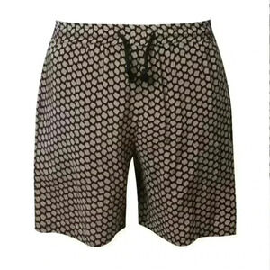 Boohoo MAN Tribal Print Drawstring Waist Shorts